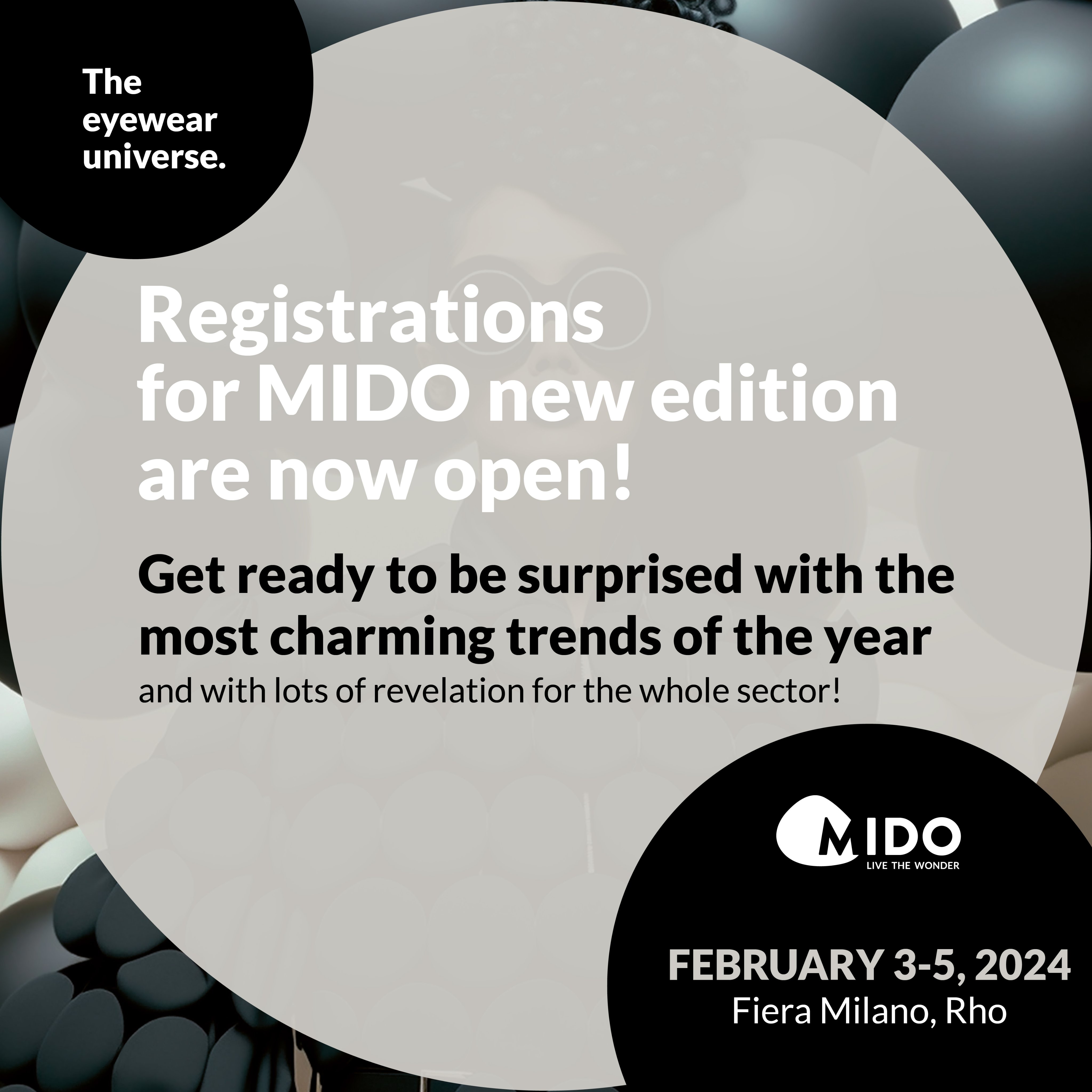 MIDO Eyewear Show - Milan, 3 - 5 February