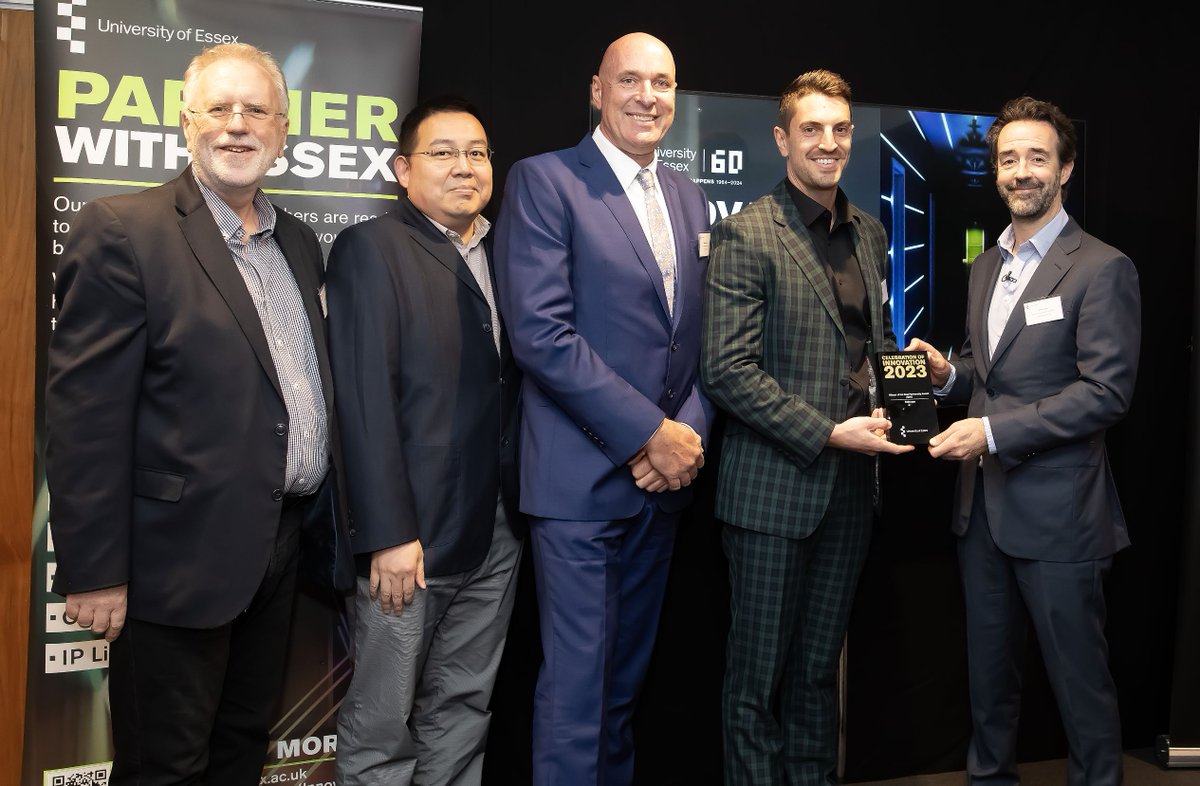 It was an amazing night of celebrating the successful businesses and University of Essex researchers who have collaborated to develop innovative ideas to drive business growth at the annual Celebration of Innovation.

Find out all about the winners here: okt.to/LNXVZr