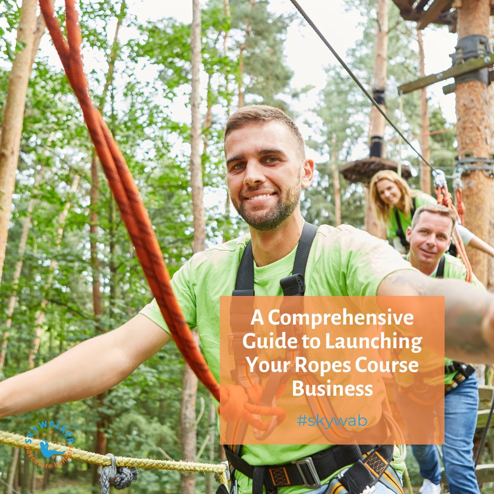 SkywalkerENG's tweet photo. Thinking about starting a ropes course business? Check out these tips for planning, funding, and construction.
.
👉 https://t.co/vLwO5t5VII 
. 
#AdventureParks #RopesCourse #Zipline #smallbusiness #entrepreneur #highropescourse #webuildadventure https://t.co/m819QCOnUd