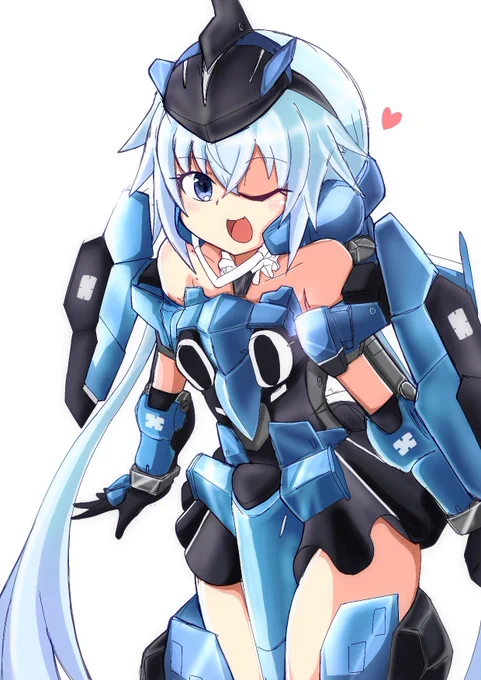 【固定用】スティレットの沼に頭まで突っ込んでる30代ラクガキモデラーだよ!みんなよろしくねー・:*+.\(( °ω° ))/.:+#フレームアームズ・ガール #FAガール 