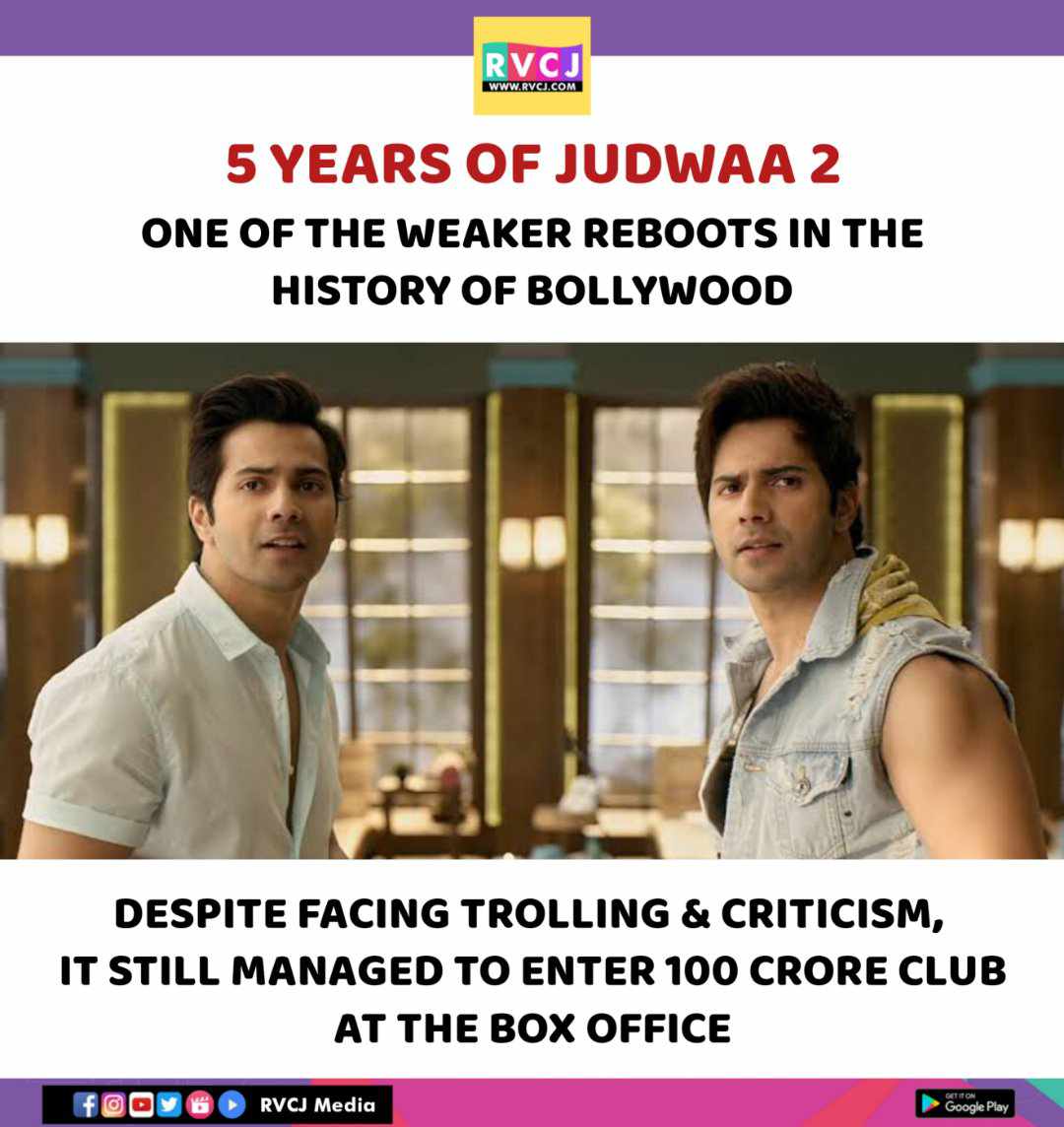 5 years of Judwaa 2

#judwaa2 #daviddhawan #varundhawan #rvcjinsta #rvcjmovies