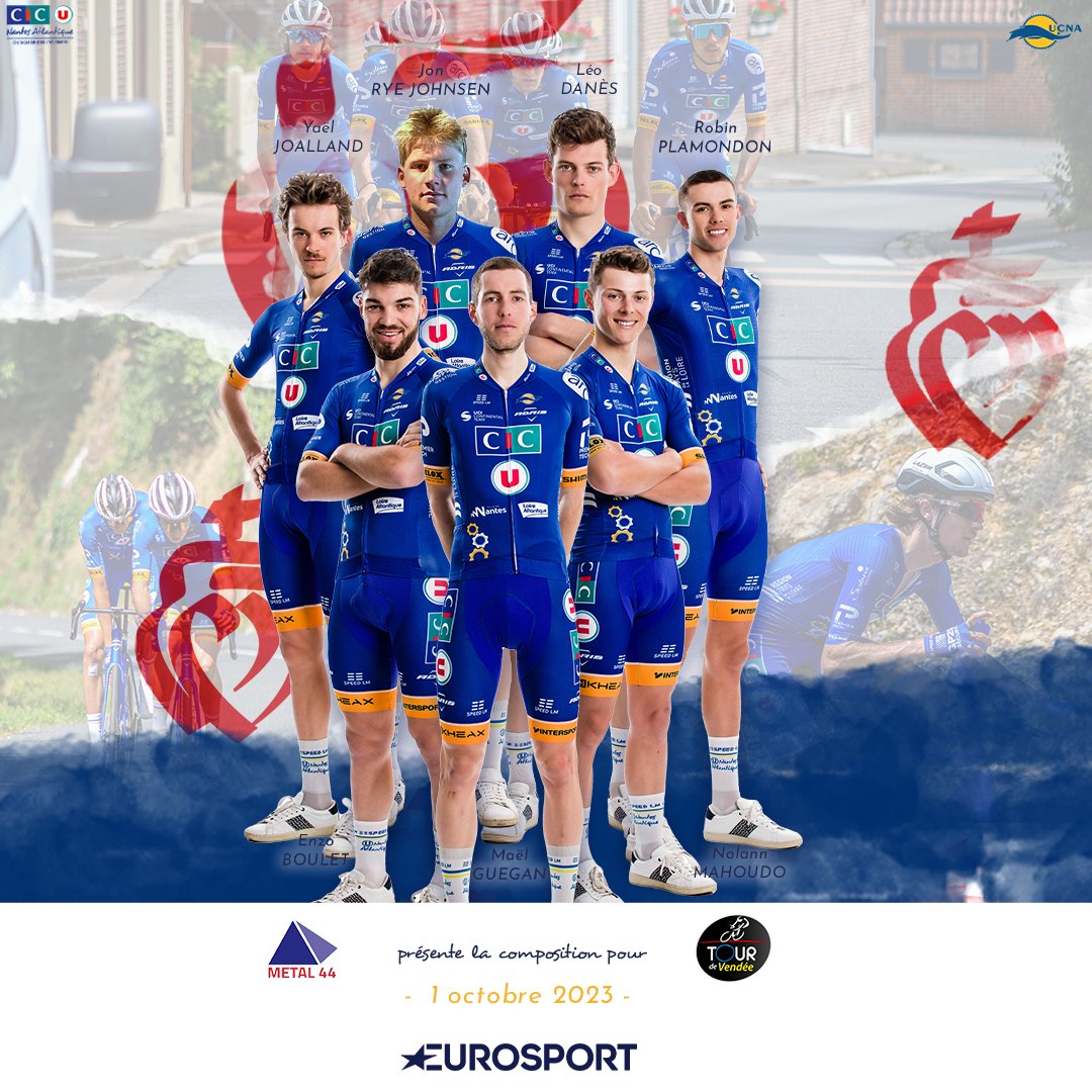 Metal 44 a le plaisir de vous présenter la composition de ce weekend pour le <a href="/TourdeVendee/">Le Tour de Vendée</a> !

📺Diffusion en direct sur Eurosport 1 à partir de 15h15