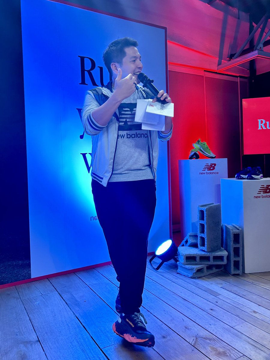 vmgasia's tweet photo. Gino hosting for New Balance #RunYourWay ๐๐ป๐ค
#GinoQuillamor #VMTalent #HostingPH #HostPH #CorporateHost https://t.co/PApdQPsA6d