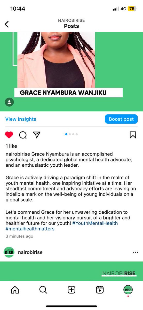 Maybe this is also a call to just rest and celebrate the milestones on my end. Sometimes I may forget to just commend myself for keeping on. I'm grateful to the whole group of @youth4MHKenya for the incredible partnerships and friendships we've choreographed over time.❤️