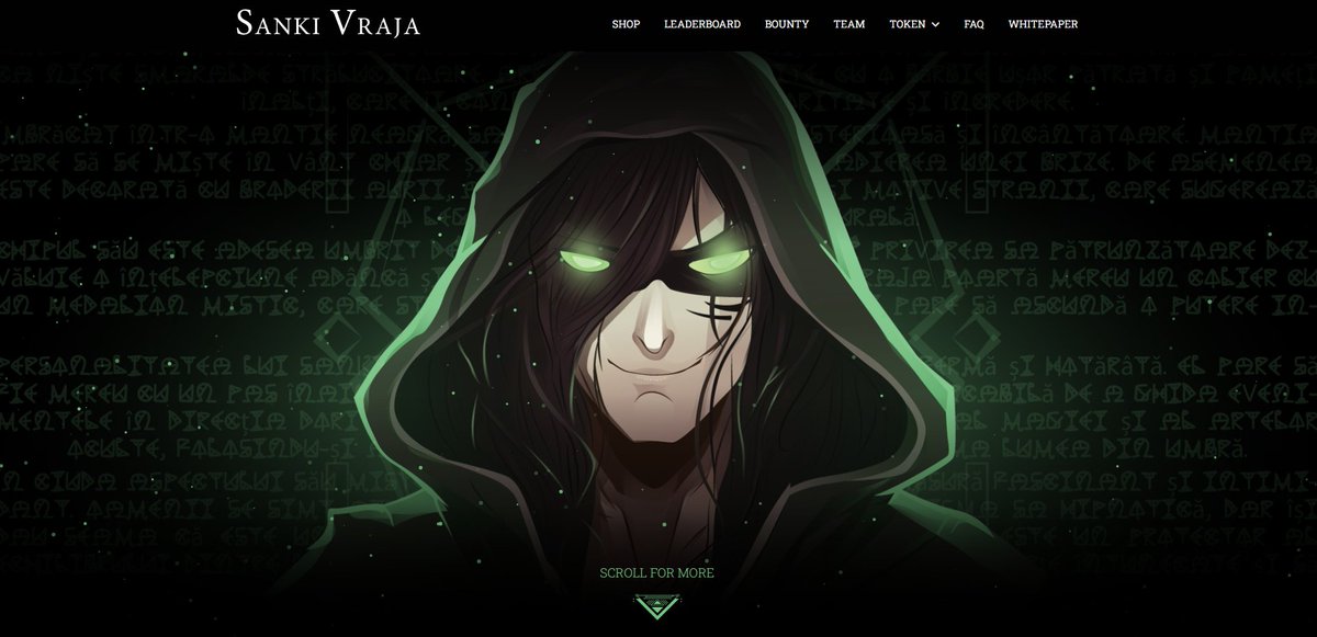 👀👉 Maybe you haven't noticed, but the main page of the sankivraja.com website is online and almost ready.

We are satisfied with the direction of the design, and at the moment the page contains elementary but well-structured information about the project, enough to