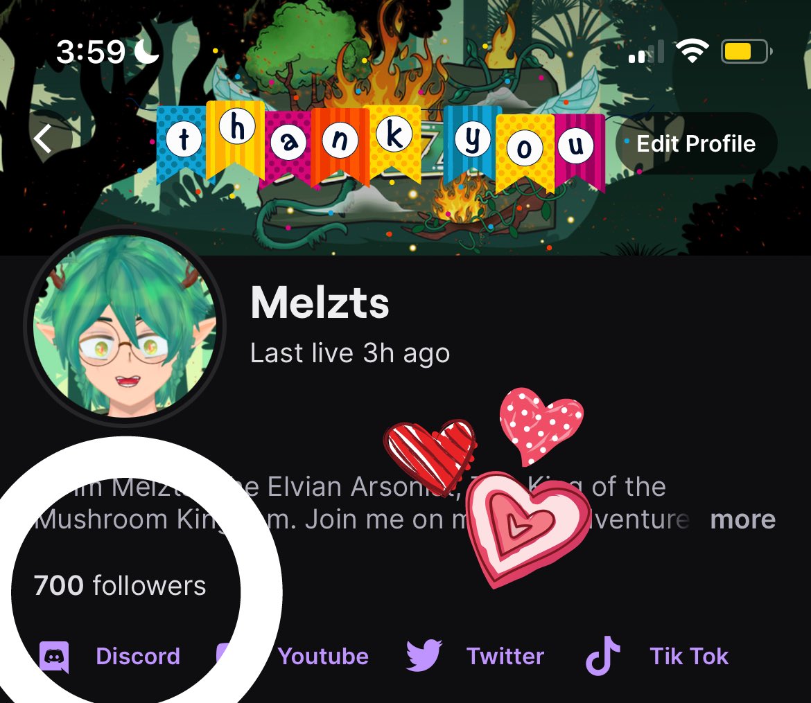 Melzts's tweet photo. THANK YOU FOR 700 FOLLOWERS🥳
I MIGHTVE NOT GROWN THAT FAST AS SOME, BUT IT MEANS SO SO MUCH🥹
MWAH MWAH💚 I LOVE YOU ARSONS🔥
WE ONLY GO UP FROM HERE! #Arsons #Vtuber #Vtubers https://t.co/mx2qI2tEyO
