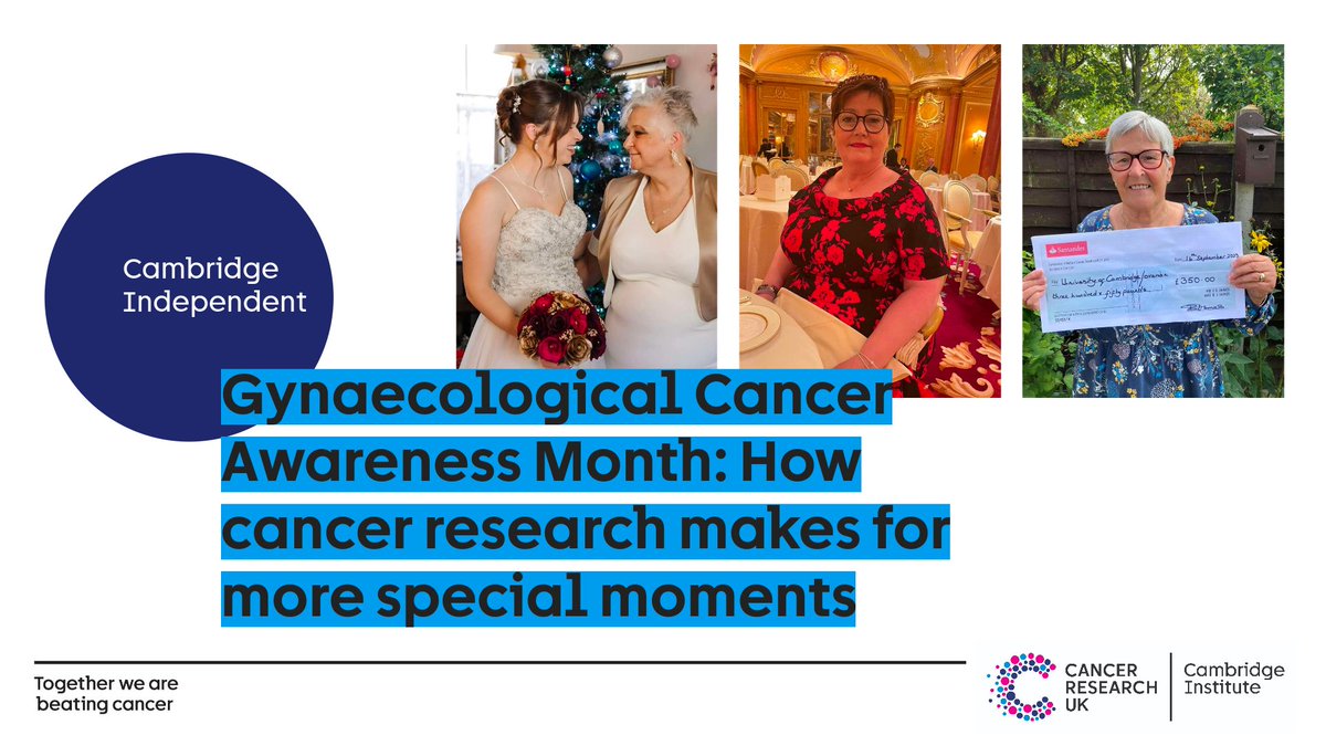 CRUK_CI's tweet photo. James Brenton, Prof of Ovarian Cancer Medicine, teamed up with a dedicated ovarian cancer research programme in the city to share progress in the field &amp; the special moments patients have been able to enjoy thanks to research.

Read now in @CambridgeIndy⬇️
https://t.co/3xmJxfW10K https://t.co/K1qWTPhDjg