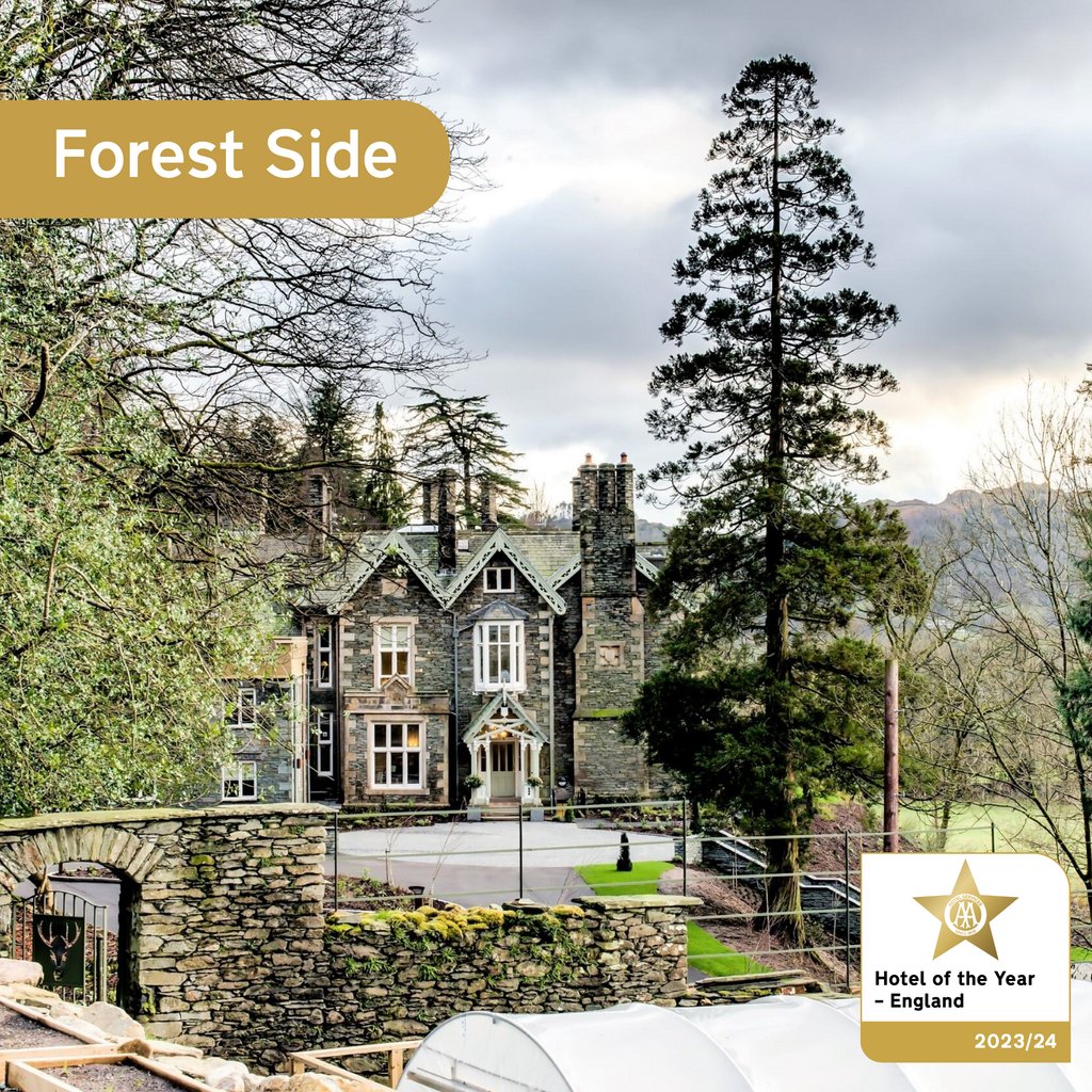 The winner of #AAawards Hotel of the Year England is @TheForestSide. Congratulations!

Book your visit > tinyurl.com/yc37mkdp