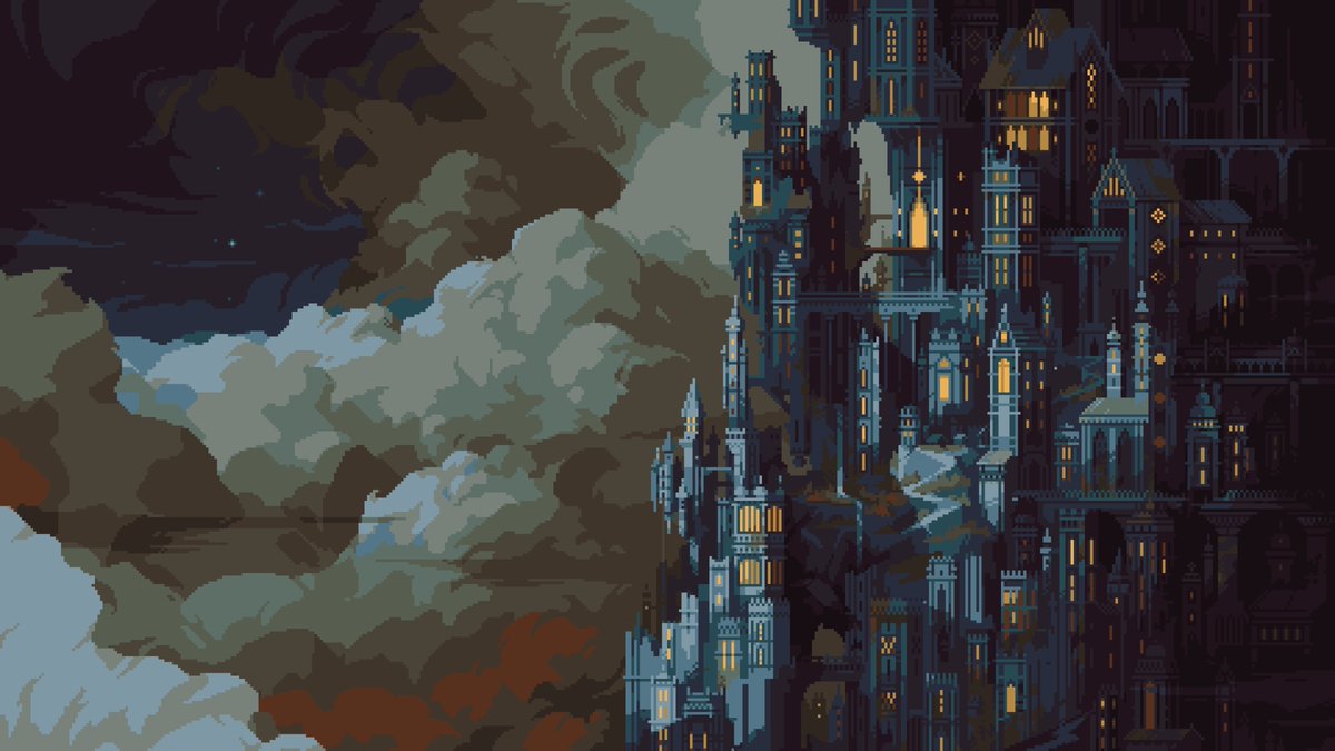 Franrekk's tweet image. Thread of my pixelart towers