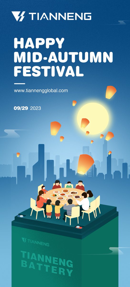 GroupTianneng's tweet photo. 🎉Happy Mid-Autumn Festival to all our customers!!!
 
Contact us😀
✉️E-mail: [export@tiannenggroup.com]
☎️Call: 0086 572 6058015
🔗Click: https://t.co/XxEQ6NEOul
#battery #export #electronic #lithium #newenergy #Tianneng #leadacid #India #Vietnam #Indonesia #Thailand #Europe https://t.co/P5GpG7BGJt