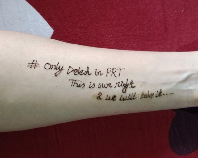 Supream court और highcourt  से D.el.ed को  5 साल बाद न्याय मिला है। उसका हक उसको सिर्फ मिलना चाहिए । primary में सिर्फ deled का हक है । 

BPSC  तुरंत सिर्फ deled का पूरे सीट पर Result जारी करे l
<a href="/NitishKumar/">Nitish Kumar</a>
<a href="/atulpmail/">Atul Prasad</a>

#Deled_विरोधी_बिहार_सरकार
#न्यायालय_विरोधी_बिहार_सरकार