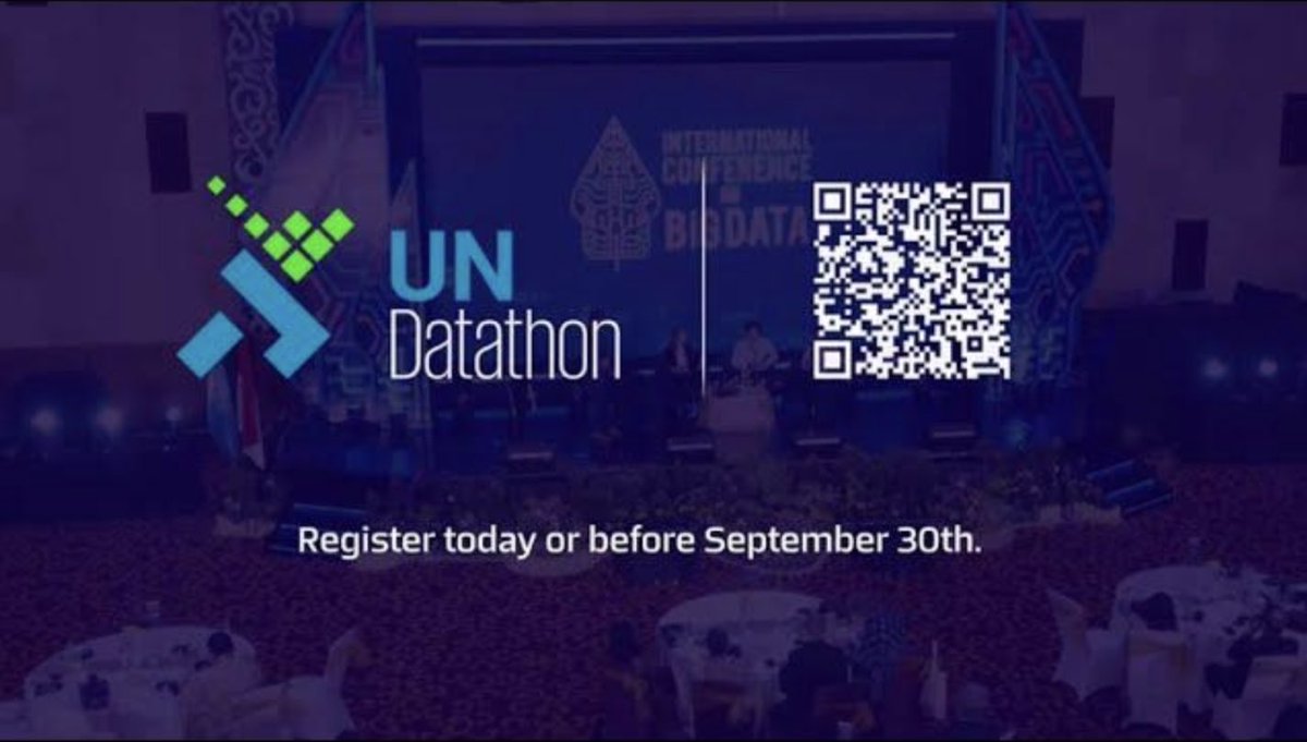 CrafdData's tweet image. 📢 Join the @UNBigData, @MGCY, @globalEDGEmsu &amp;amp; @Data4SDGs for”2023 #UNDatathon&quot;. 

Can your #data skills address global issues?

Register by 30th Sept ➡️ bit.ly/3rmo9rb

Details ➡️ bit.ly/46fZ9RW

🎥 Intro ➡️ youtube.com/watch?v=31-JSf…

#DataForGood #DataforAction