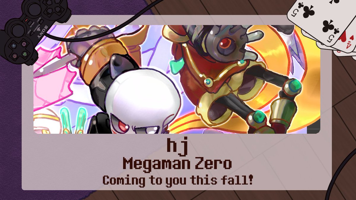 coldgrovestudio's tweet photo. Day 29 of 29! Today's preview features @hj_skb (18+) and their game of choice, Megaman Zero! https://t.co/ODwMoj4Fm0