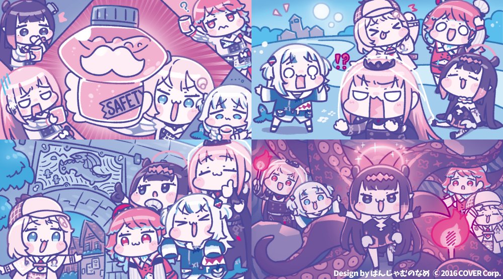 📣告知✨
この度、株式会社一迅社様から発売されました
『ホロリスニング ホロライブEnglish -Myth- と学ぶ不思議な世界の英会話!』
の本編挿絵を担当させて頂きました‼️✨
素敵なシナリオやボイスドラマと一緒に、イラストも隅から隅まで楽しんで頂けたら嬉しいです☺️
#holoMythと英会話