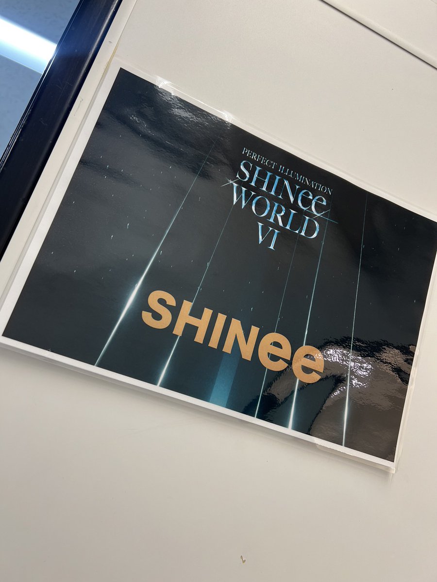 SHINee約5年ぶりとなる日本アリーナツアー「SHINee WORLD VI [PERFECT ILLUMINATION]」が本日よりスタートいたします💎
各会場にお越しいただく皆さま、お待ちしております！
#SHINee #SHINee_WORLD_VI