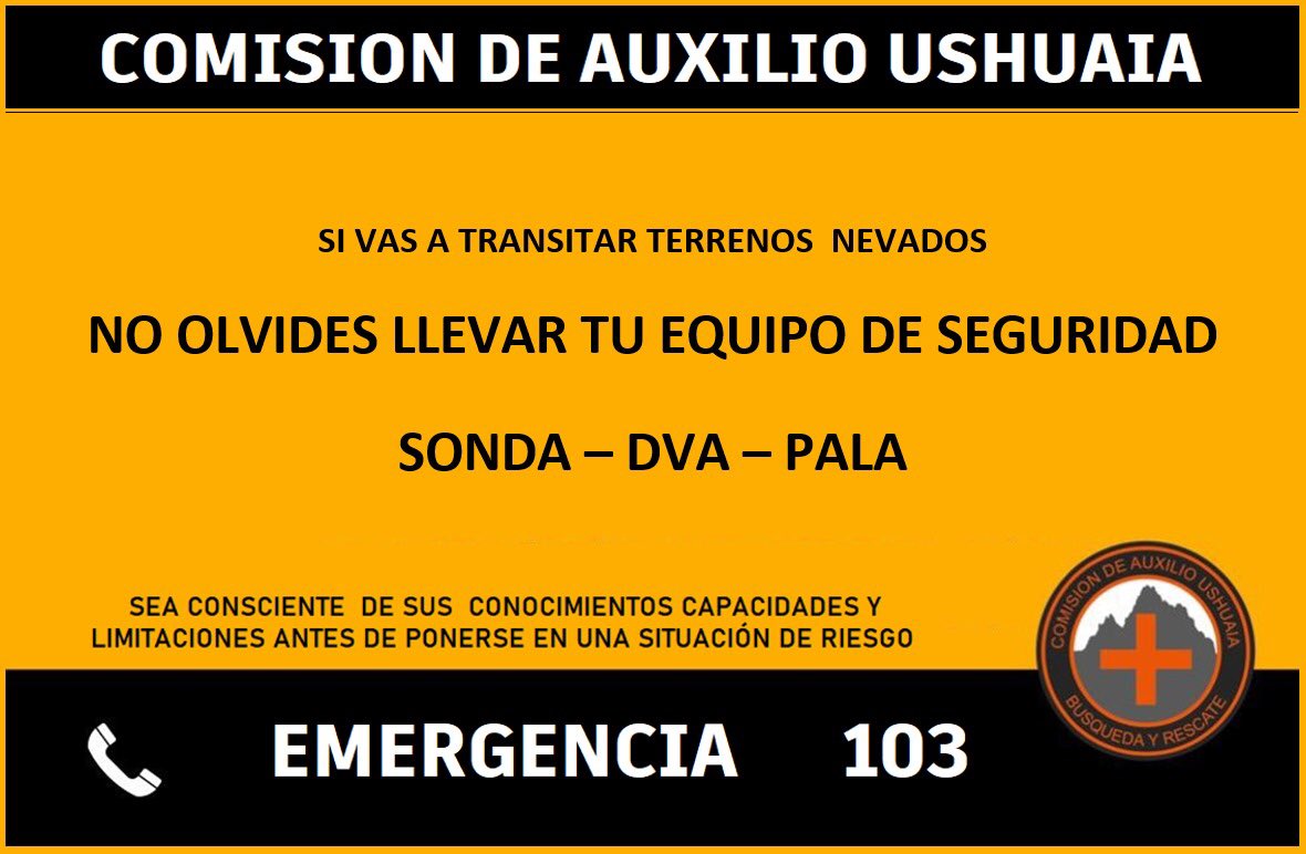 Planifica siempre tus salidas a la montaña #montañismo #ushuaia