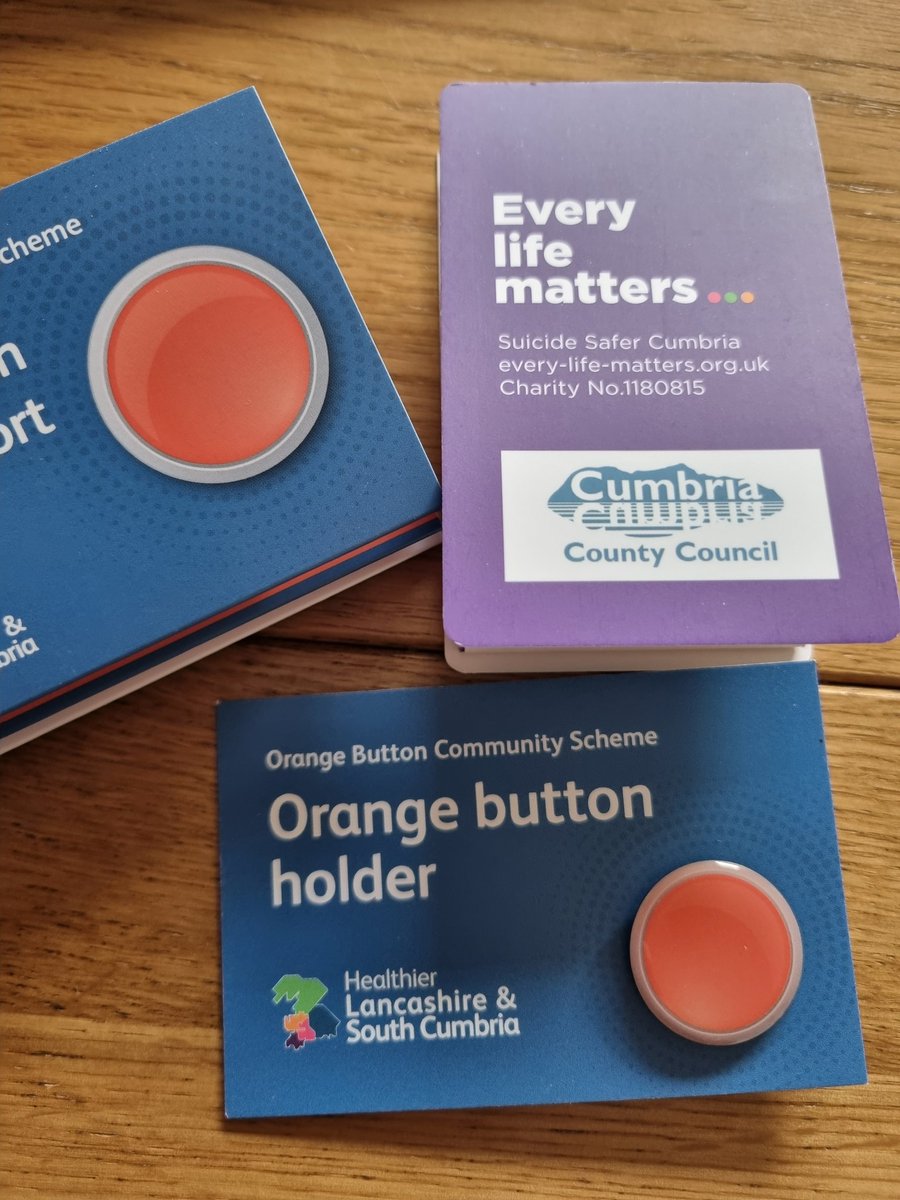 _Pea_77's tweet photo. I am now the proud owner of an #OrangeButton thanks to the brilliant training from Ian & Sarah @Every_Life_Cumb If I can support just 1 person, it's worth it... #GoodToCare #BeKind #BeANiceHuman #ListeningHelps #SaveALife #Cumbria Xx https://t.co/kiTdlwxVyw