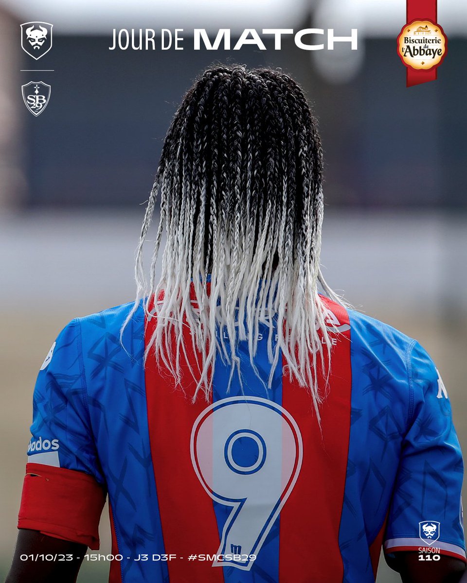 SMC_Feminines's tweet photo. Jour de maaaatch 🔴🔵

🆚 @SB29
🏆 J3 - D3F 
🏟️ Stade de Venoix
⌚️ 15h00

#SMCaen #TeamSMC #SMCSB29 https://t.co/gFXfi2OlLY
