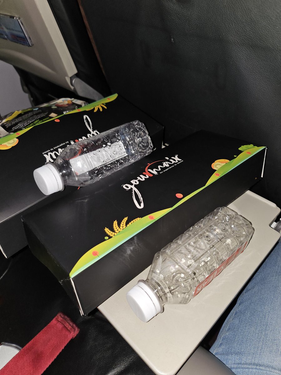 Eazily_learn's tweet photo. @AVA_airasia @AirIndiaX in flight you want passengers to support swach bharat abhiyan, but you urself are not part of it, see the single use plastic with one passenger and multiply with the number of passengers daily... irony https://t.co/6Atk82oML0