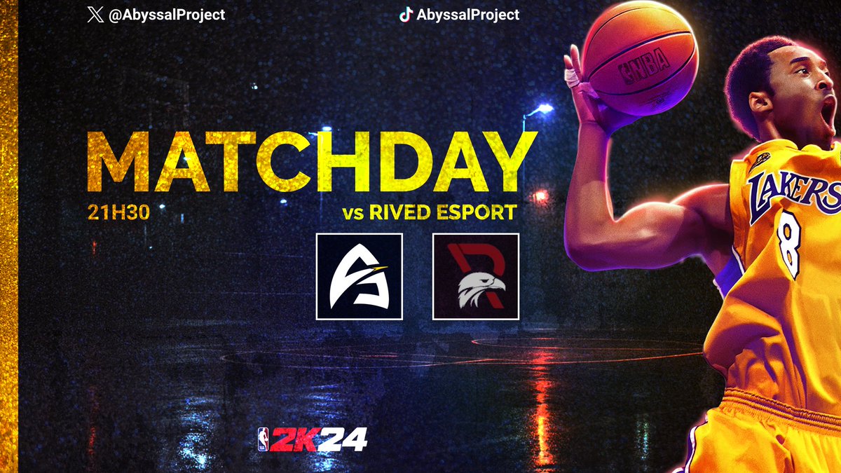 AbyssalPhorcys's tweet photo. #MatchDay
⌚️21H30
🆚@Rived_Esport
🏆Qualifier Championnat de France / @LF2K__🇫🇷
📺https://t.co/SwzlVKt5K1
Premier match de notre histoire sur #NBA2K, et si nous commencions par une victoire ?💪
Écrivons notre propre histoire📖
#esport #NBA2K24 #LetsGoABP https://t.co/sA5FKqesHK