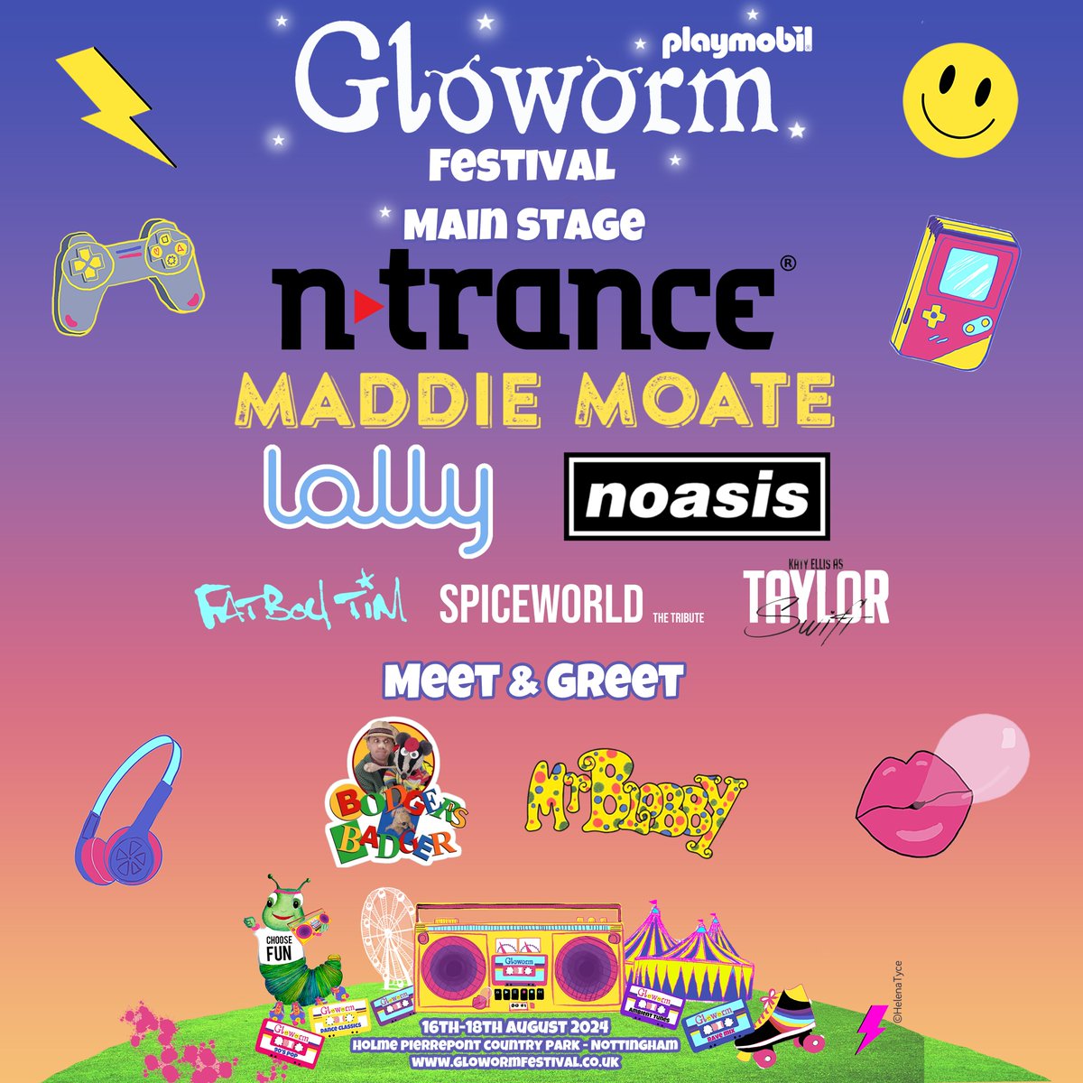 🚨Announcement🚨 The post you have all been waiting for is finally here! We are so excited to share the first part of the Gloworm Festival 2024 line-up! 🤩🎉 Tickets still available at glowormfestival.co.uk 🎟️ #glowormfestival #announcement