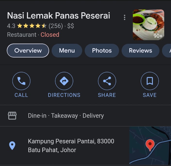 yan_lya's tweet photo. @brgsjks nasi lemak panas peserai, 
ada menu lain selain nasi lemak 👍 https://t.co/yI4pHVxv3c