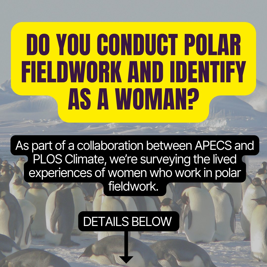 Are you a polar scientist? Do you identify as a woman? Have you conducted #fieldwork in the #Arctic, #Antarctica and/or the Third Pole? Help us document and gather empirical evidence on polar fieldwork experiences of women-identifying researchers! forms.gle/wy2HLziQHE9Tha…