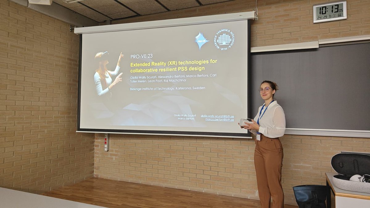 Don’t miss out the Extended Reality (XR) workshop prepared by #BTH @BTHinformation! 

If you haven’t tried it yet, give it a try and see first hand its potential

#ETSII #UPV #PROVE23