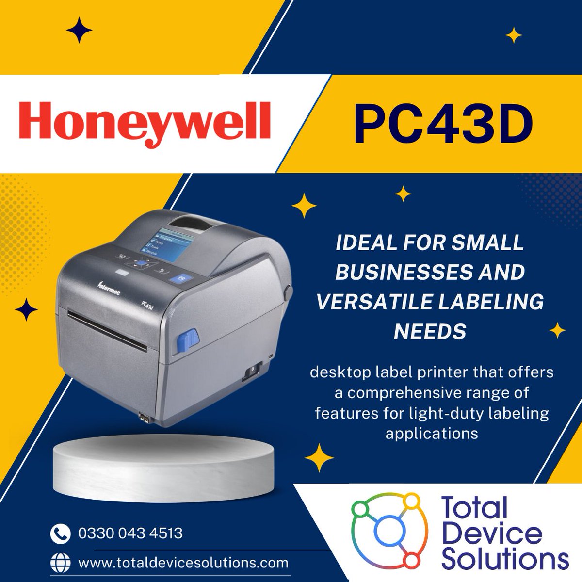 total_device's tweet photo. https://t.co/bFGher5lxr

🖨️ Boost your office's efficiency with the PC43D Label Printer! 🏢 Fast, easy, and versatile labeling in one package. Get yours today and level up your productivity. #PC43DPrinter #LabelingSolutions #OfficeTech https://t.co/YQcm5p3S71