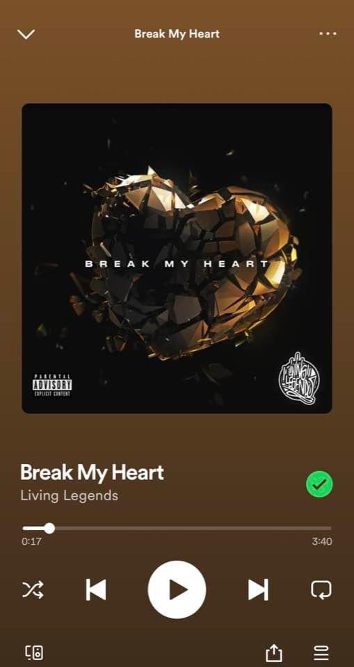 New <a href="/LivingLegends/">Living Legends</a> song, perfect way to end my birthday ❤️