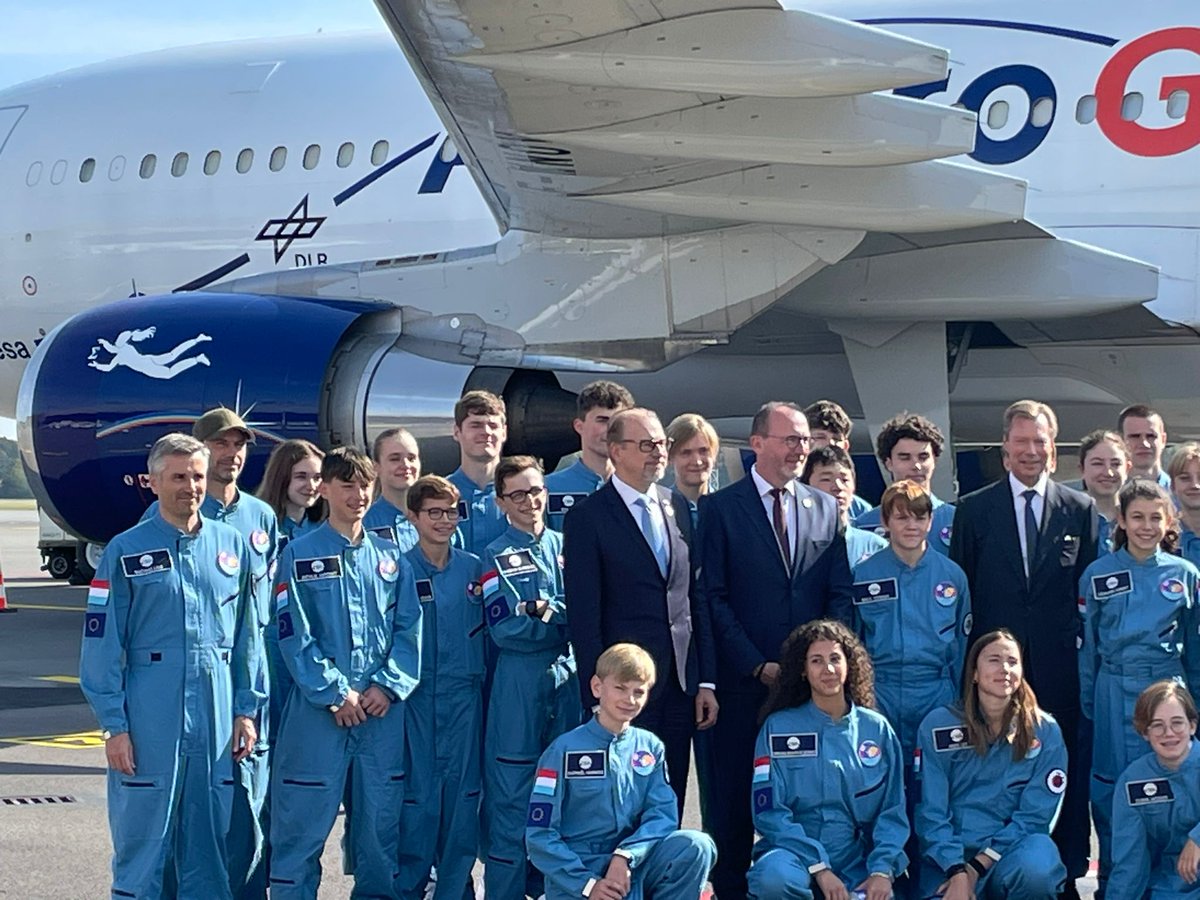 Josef Aschbacher (@aschbacherjosef) on Twitter photo The <a href="/LuxSpaceAgency/">Luxembourg Space Agency</a> plays an important role for 🇱🇺 by providing strategic leadership on key topics such as commercialisation, space resources, and telecommunications. What a way to celebrate the 5 year anniversary of LSA with the “Astronaut for One Day” initiative where school The <a href="/LuxSpaceAgency/">Luxembourg Space Agency</a> plays an important role for 🇱🇺 by providing strategic leadership on key topics such as commercialisation, space resources, and telecommunications. What a way to celebrate the 5 year anniversary of LSA with the “Astronaut for One Day” initiative where school