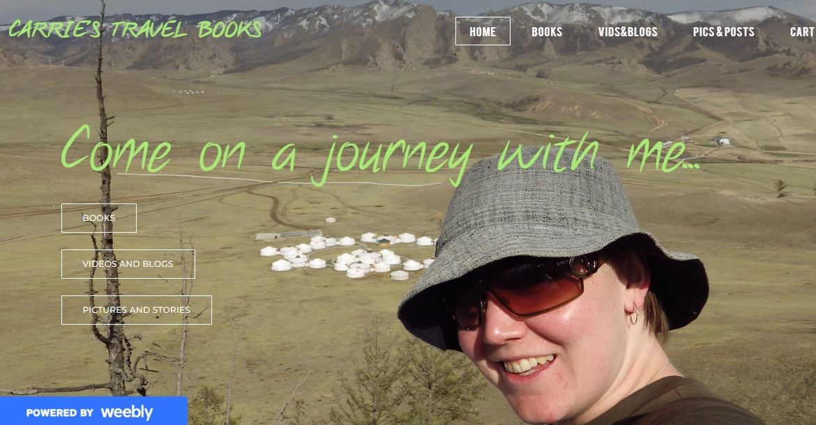 CazTravelBooks's tweet image. I have a new website! It&apos;s so sexy! Check it out! carriestravelbooks.weebly.com 😄
#website #weblaunch #ebook #ebooks #nonfiction #Goodreads #explore #traveller ⁠#Travelogues #truestory #adventure ⁠#travelling #traveling #travel #welovememoirs #memoir #GreatReads #journey #newsite