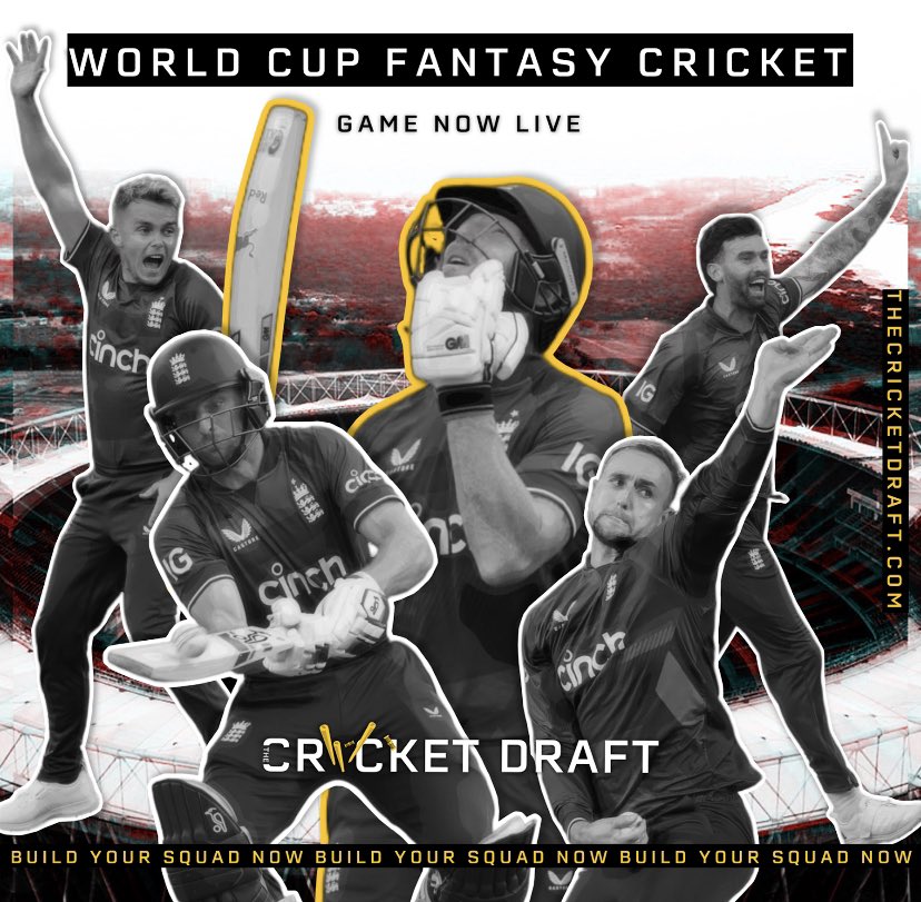 thecricketdraft's tweet photo. Our #CWC2023 Game is open for business! 

🏏50 Over WC Fantasy Cricket✅
🏏Budget of £2million✅
🏏Pick from the best in the world✅
🏏Play against your friends✅
🏏PLAY FOR FREE✅

Sign up here: 
                          
https://t.co/Pyrg7rRTmS https://t.co/4PzwIGumQk