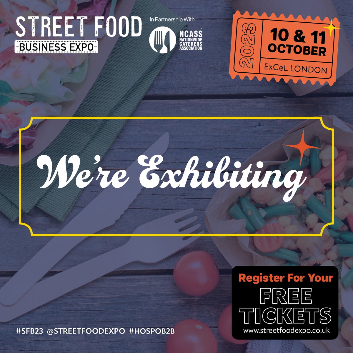 📢Calling all street food professionals: Want to know more about how the UK #LPG industry is transitioning over to a greener, cleaner renewable liquid gas? Meet the team on Stand K96 to hear about #bioLPG and #rDME. Book your free tickets here 👇tinyurl.com/4phffuee #SFBE23