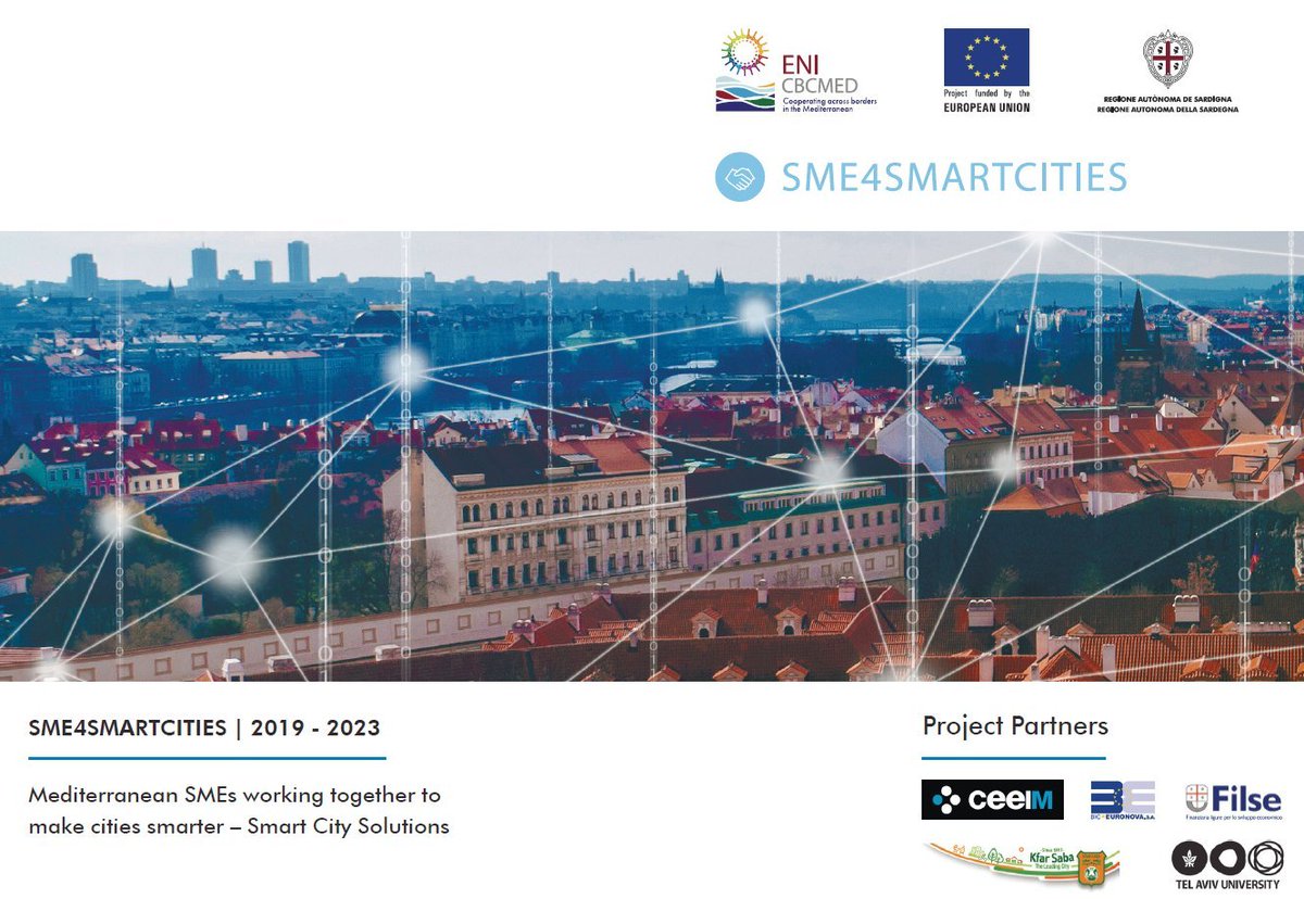 📣 ¿Quieres descubrir todas las soluciones que ofrece el proyecto #SME4SMARTCITIES?

✅ En este documento puedes ver de forma sencilla y cómoda, todas las acciones que se viene realizando en torno a este proyecto europeo con el que colaboramos.

🔗 enicbcmed.eu/sme4smartcitie…