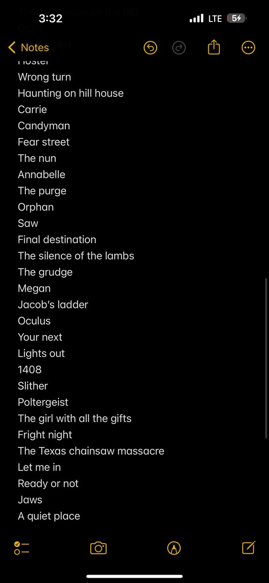 grover_ryan's tweet photo. Any movies I’m missing this spooky season? 💀👻🎃❤️ https://t.co/iNLpEDaTOG