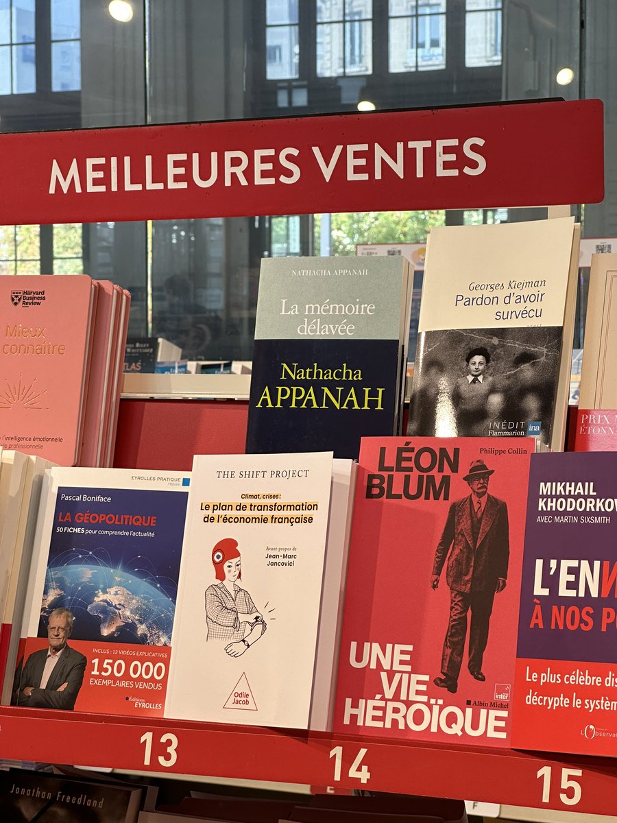 Tellement heureux de voir Léon Blum dans les meilleures ventes ! Que ce personnage continue d’inspirer par son courage, sa ténacité, son amour de la France et de la liberté.