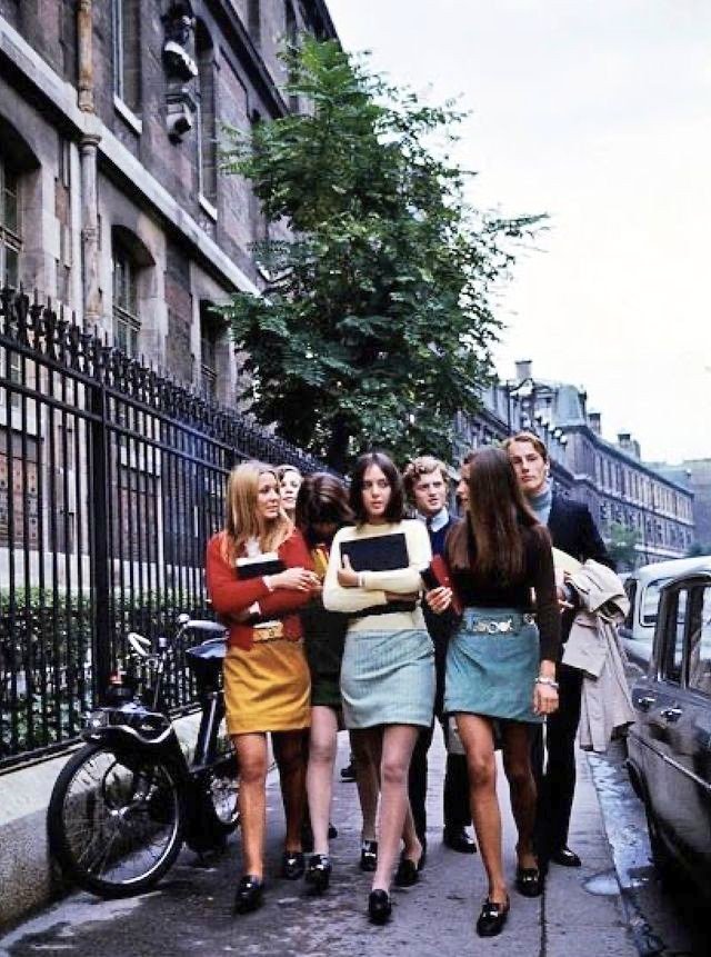 Jean-Claude Deutsch.
Parisian Students
1967. Paris
