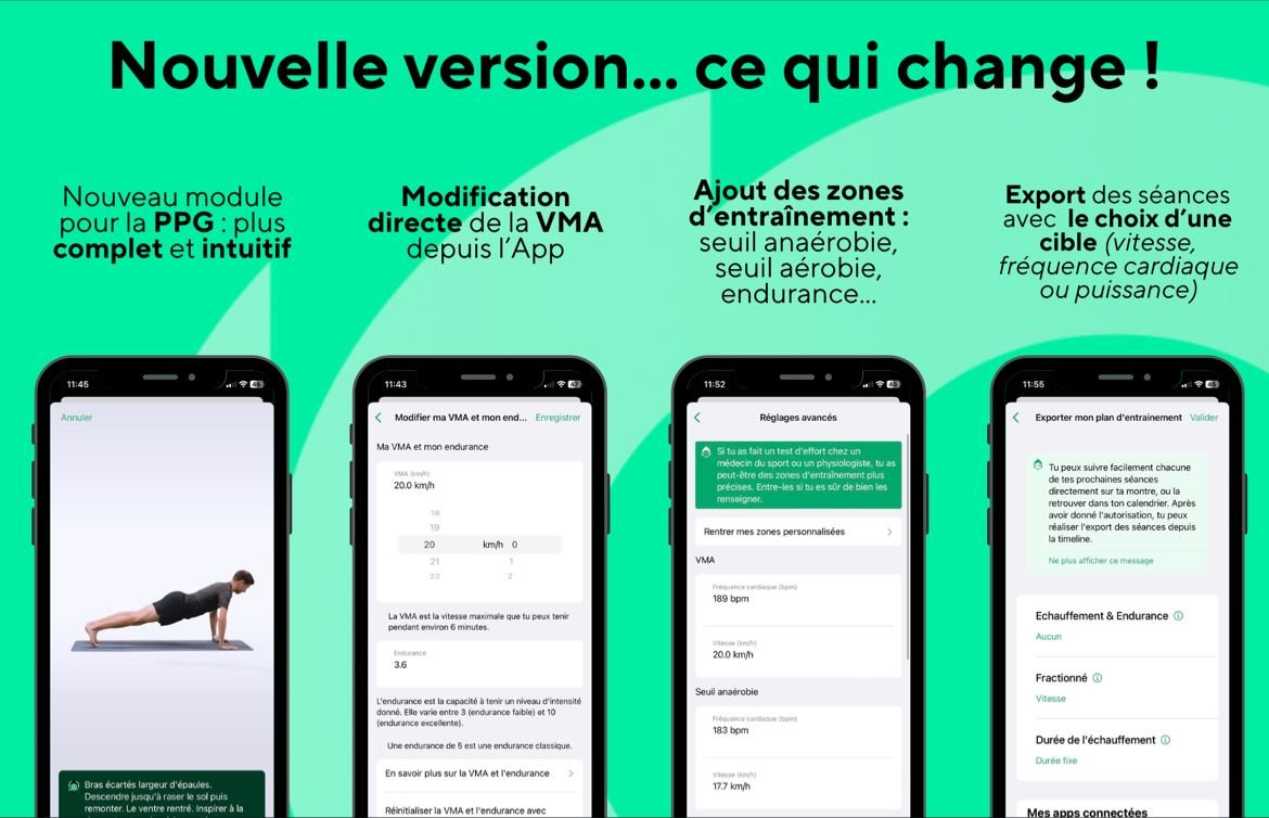 RunMotionCoach's tweet image. C’est avec une grande excitation que nous vous annonçons la sortie de la toute nouvelle version de notre application, la V6 ! 🚀