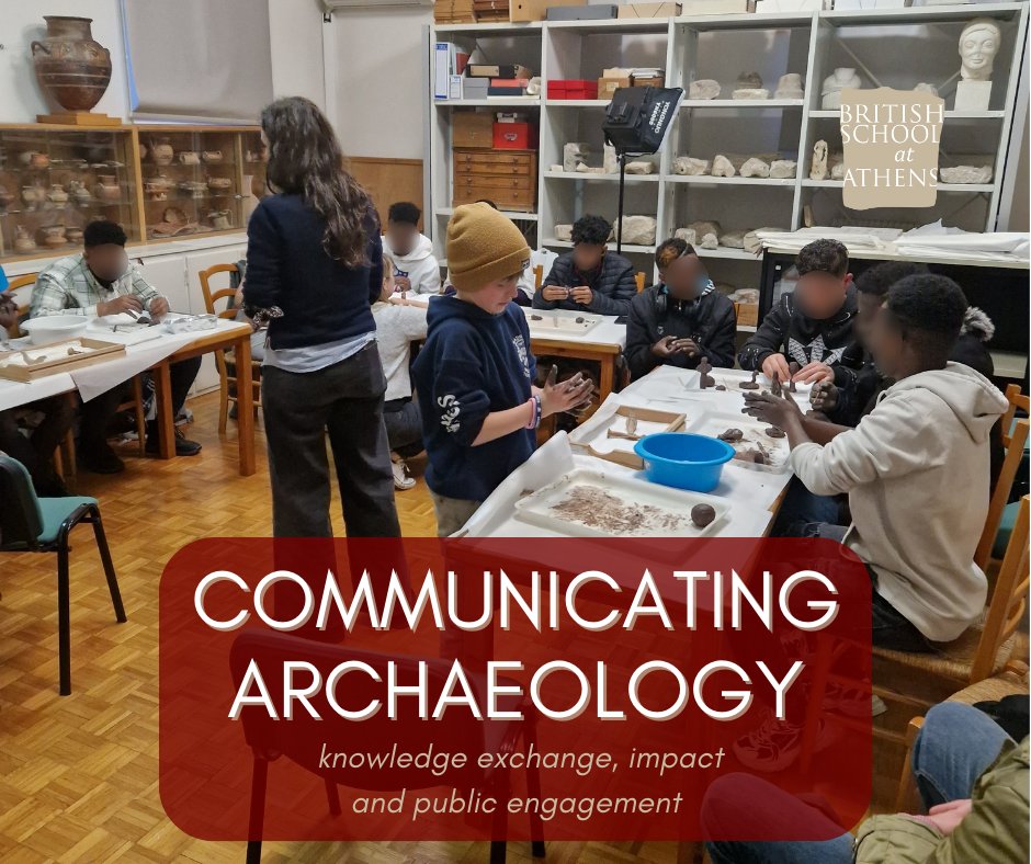 📣New BSA Course! We are excited to announce Communicating Archaeology: knowledge exchange, impact &amp; public engagement, a BSA taught course for postgrads, post-docs &amp; professionals taking place in January 2024 in Athens. Deadline 30th October. Info: 🔗 bsa.ac.uk/courses/commun…