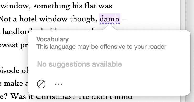 amateuradam's tweet photo. You know what, Microsoft Word, I reckon my reader will be OK with it. https://t.co/7ViqAYHs7z