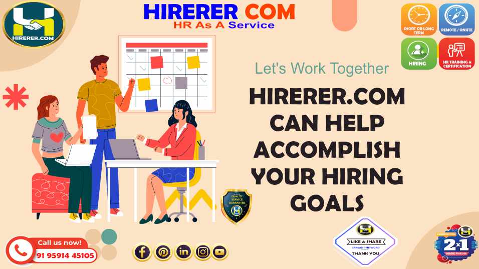 'HIRERER.COM, Unlock Growth with Affordable Talent and Reliable Support'#StrategicHR icalTalent #SupportivePartnership #CostEffectiveStaffing #BusinessSolutions #TalentAcquisition #ValueForMoney #BudgetFriendly #ExpertSupport