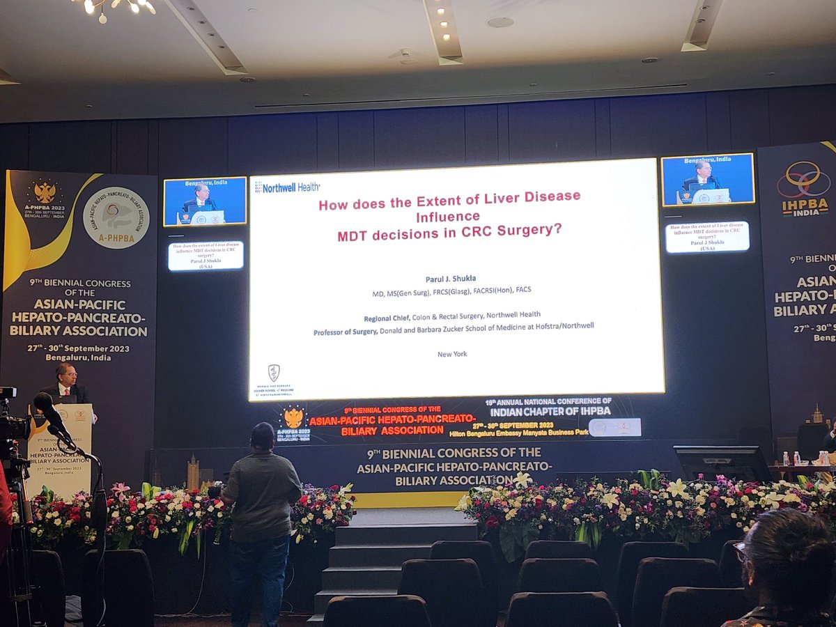 S. George Barreto (@sgeorgebarreto) on Twitter photo Prof. Parul Shukla <a href="/NorthwellHealth/">Northwell Health</a> lecturing on the influence of the hepatic metastatic extent on MDT decision making in Colorectal Cancer stressing the need to acknowledge the primary (colon vs rectum) <a href="/APHPBA2023/">APHPBA2023</a> Prof. Parul Shukla <a href="/NorthwellHealth/">Northwell Health</a> lecturing on the influence of the hepatic metastatic extent on MDT decision making in Colorectal Cancer stressing the need to acknowledge the primary (colon vs rectum) <a href="/APHPBA2023/">APHPBA2023</a>