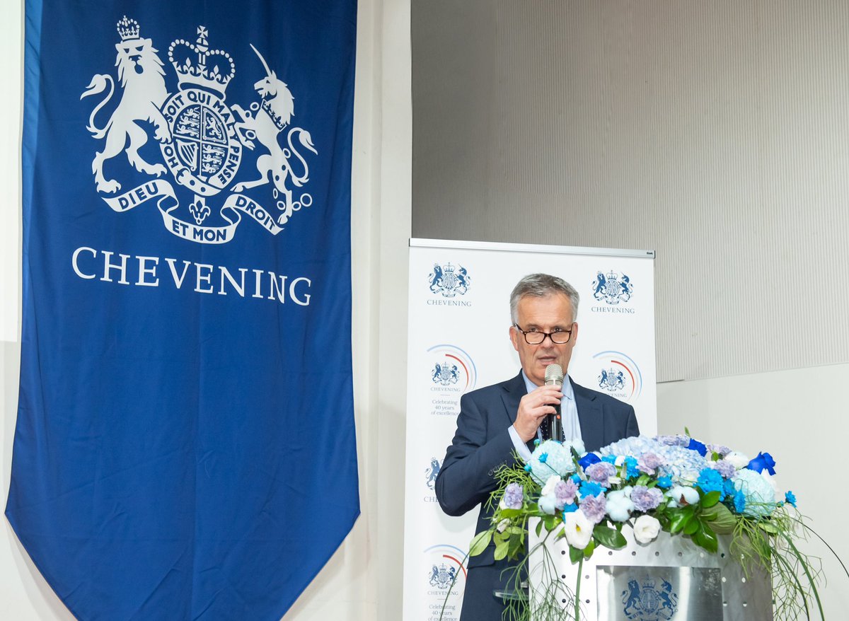 Honoured to celebrate the 40th anniversary of <a href="/CheveningFCDO/">Chevening Awards🇬🇧</a> with Lord <a href="/RichardFaulkne8/">Richard Faulkner</a>, UK's Trade Envoy to Taiwan this week. Over 240 scholars from #Taiwan and our expanding local partnerships are a testament to the Chevening spirit and the vibrancy of UK-Taiwan relations.
