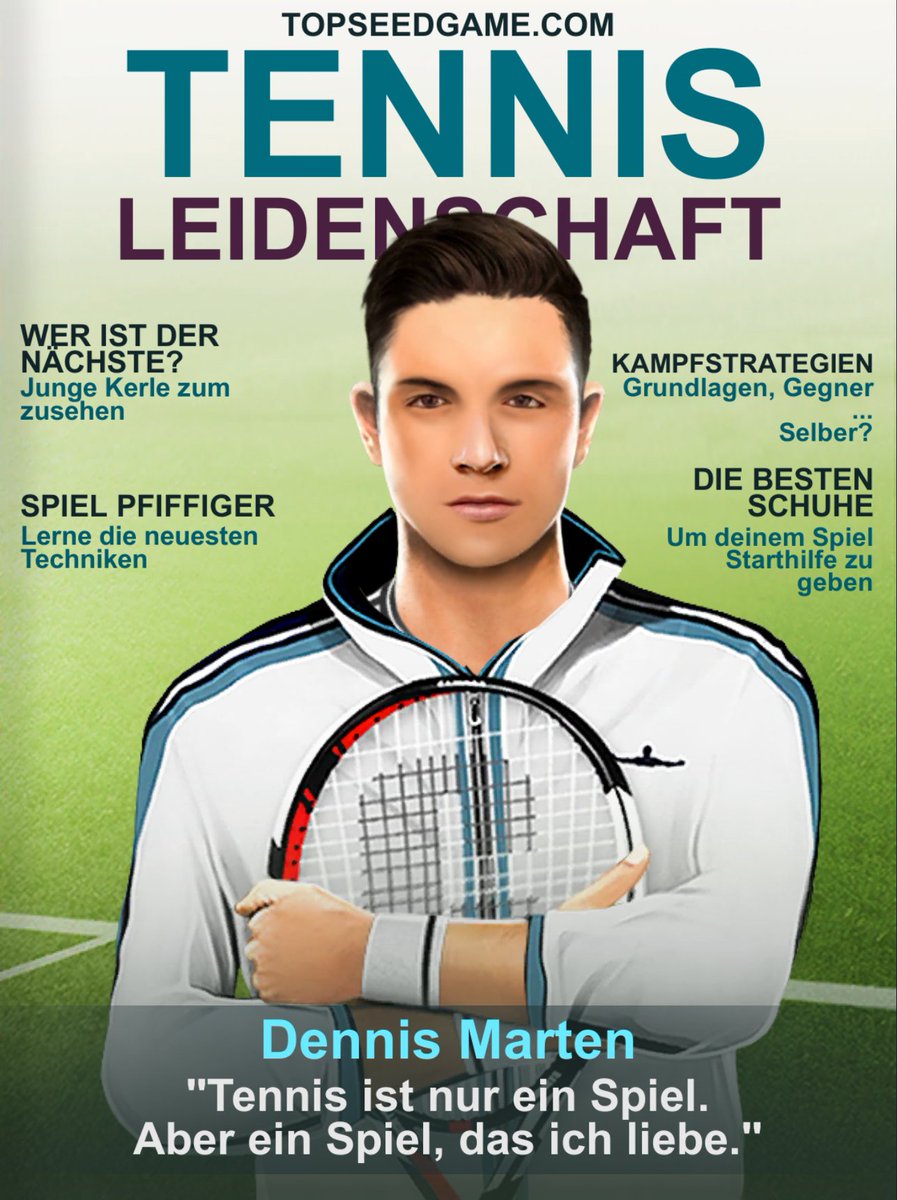 Lade TOP SEED – Tennis Manager herunter, das #1 Tennisspiel weltweit!
Es ist KOSTENLOS!
goo.gl/t3EhRm