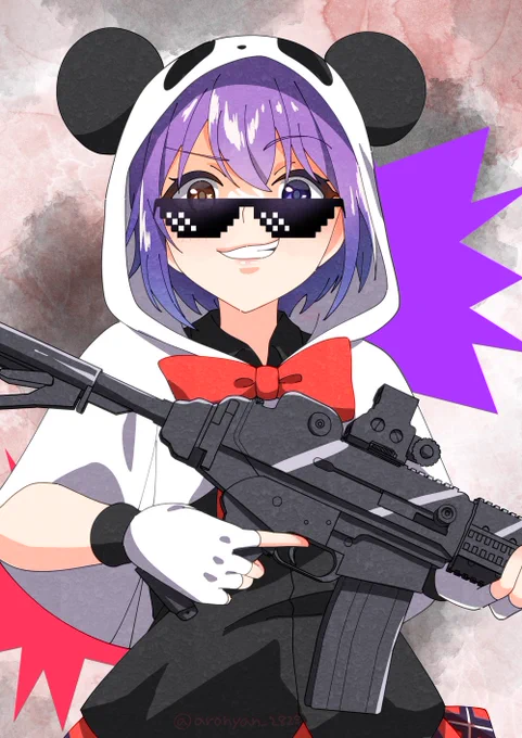 ふーふーぱんださんのファンアート#ふーふーぱんだ #フォートナイト 