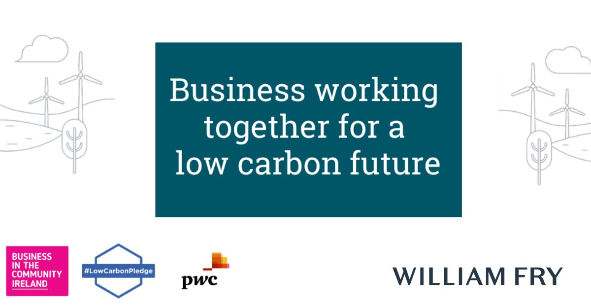 We have been members of @bitcireland #LowCarbonPledge since 2018, and five years on we are delighted to be well on track to reducing our Scope 1 & 2 emissions by 50% by 2030. Read the report here:

bitc.ie/newsroom/low-c…

#WilliamFry #ResponsibleBusiness #Sustainability