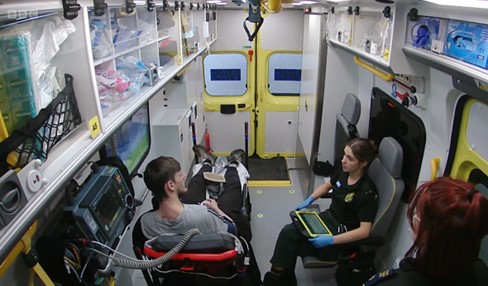 DedalusUKI's tweet photo. A roller coaster of emotions on last night's #Ambulance. Highlighting the vital role of the ambulance service in saving lives and delivering the very best care.
#OneResponse https://t.co/FdenNNqhYF