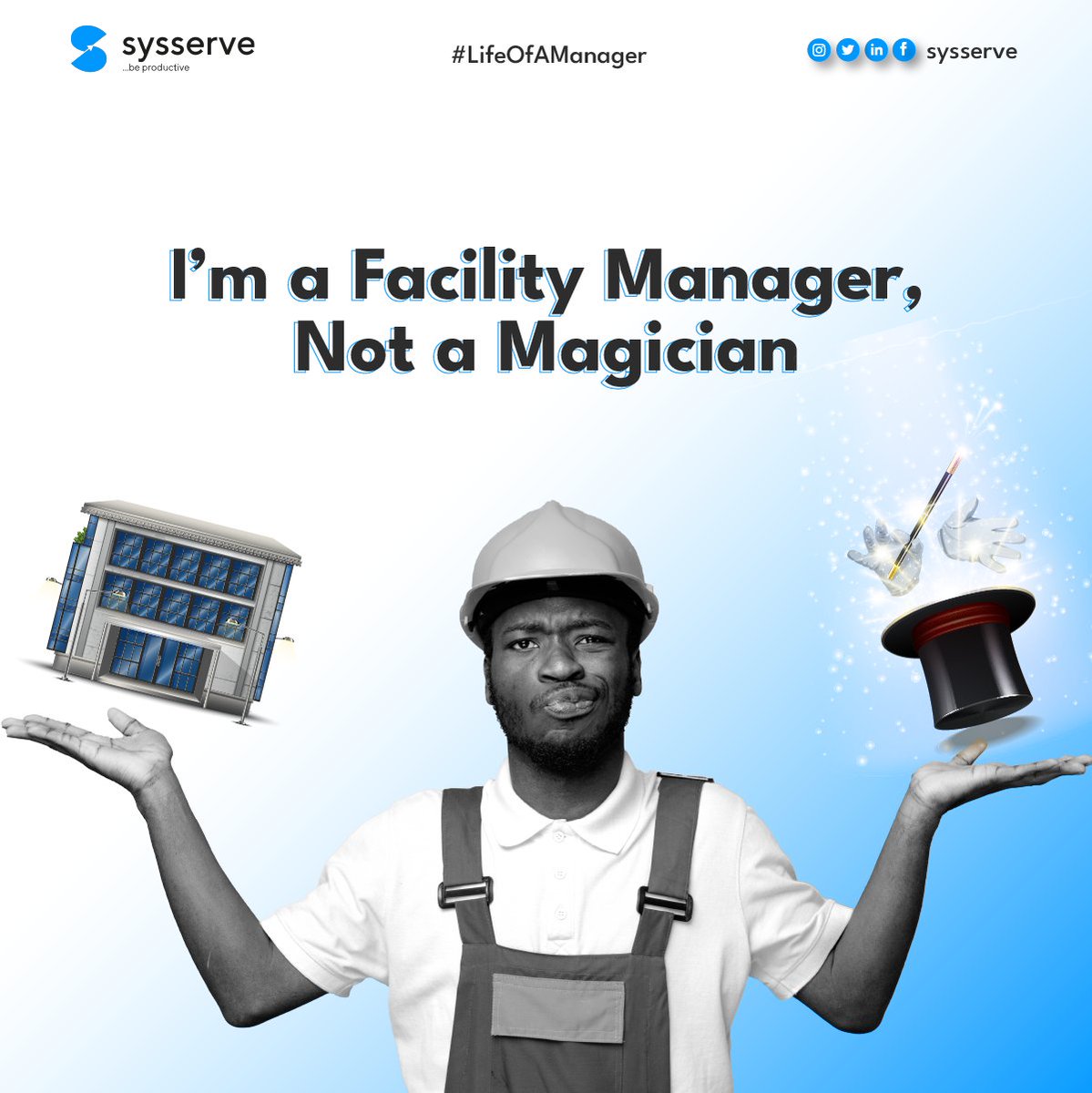 Your expectations as a facility manager can sometimes be overwhelming and unrealistic. 😣

Have you ever needed to say these exact words to your clients or colleagues?

Well, we've got you.

#facilitymanager #facilitymanagerquotes #lifeofamanager #manager