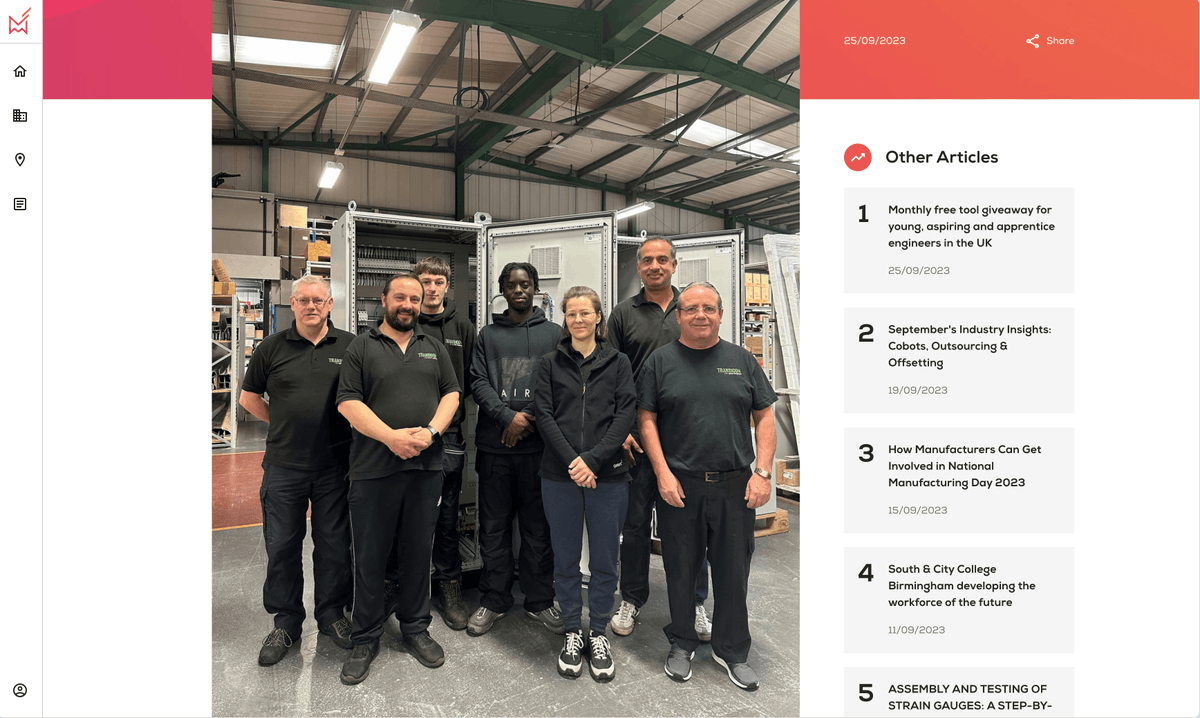 madefutures's tweet photo. Midlands-based manufacturer Transicon Limited have made numerous changes to their recruitment process in order to appeal to a wider range of candidates 💡

KEEP READING: https://t.co/Vv6qXY0vjF

#ukmfg #ukjobs #recruitment #careers https://t.co/BaUo1Ypx38